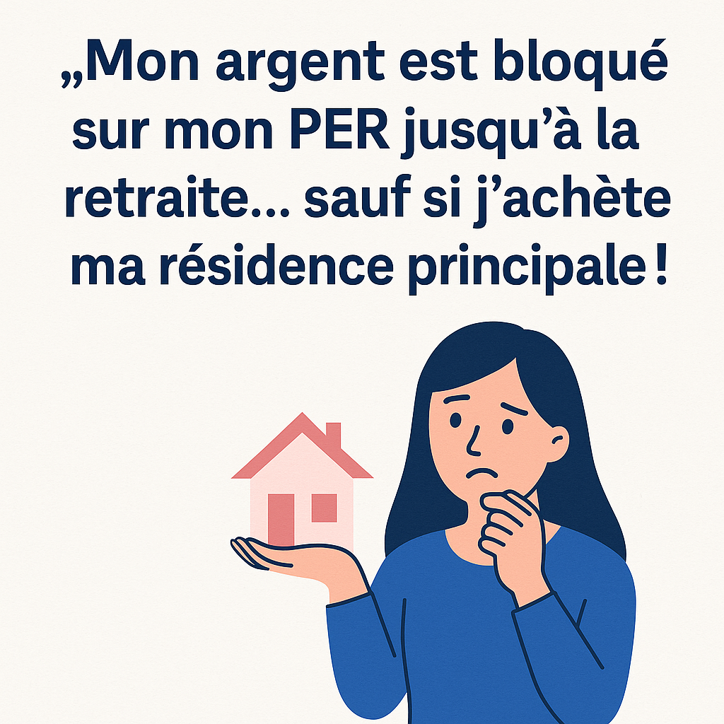 ❌ « Mon argent est bloqué sur mon PER jusqu’à la retraite… sauf si j’achète ma résidence principale ! »